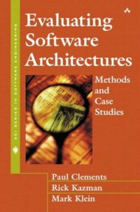 cover of the book Evaluating software architectures: methods and case studies