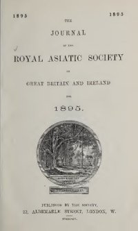 cover of the book The Journal of the Royal Asiatic Society of Great Britain and Ireland for 1895