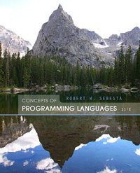 cover of the book Concepts of programming languages