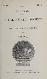 cover of the book The Journal of the Royal Asiatic Society of Great Britain and Ireland for 1891