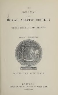 cover of the book The Journal of the Royal Asiatic Society of Great Britain and Ireland; New Series