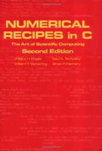 cover of the book Numerical recipes in C: the art of scientific computing