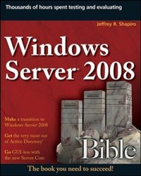 cover of the book Windows server 2008 bible