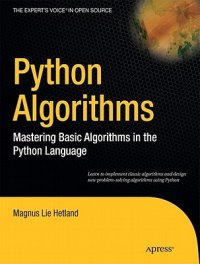 cover of the book Python Algorithms: Mastering Basic Algorithms in the Python Language