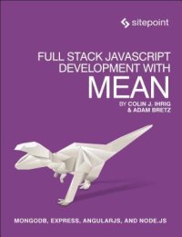 cover of the book Full stack JavaScript development with MEAN