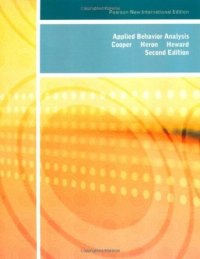 cover of the book Applied behavior analysis