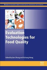 cover of the book Evaluation technologies for food quality