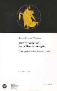 cover of the book Mito Y Sociedad En La Grecia Antigua