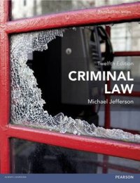 cover of the book Criminal law