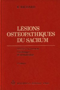 cover of the book Lesions osteopathiques du sacrum (good scan)