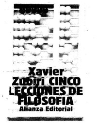 cover of the book Cinco Lecciones De Filosofia