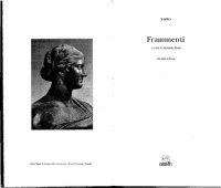 cover of the book Saffo: Frammenti