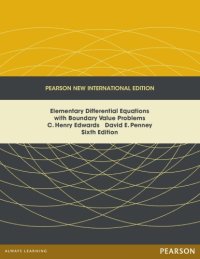 cover of the book Elementary differential equations with boundary value problems