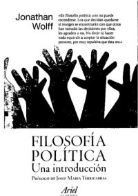 cover of the book Filosofia Politica Una Introduccion