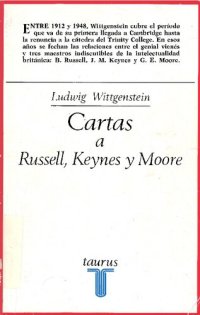 cover of the book Cartas A Russell Keynes Y Moore