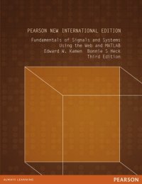 cover of the book Fundamentals of Signals and Systems Using the Web and MATLAB: Pearson New International Edition