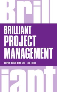 cover of the book Brilliant project management