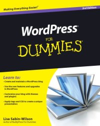 cover of the book WordPress for dummies