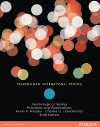 cover of the book Psychological testing: principles and applications