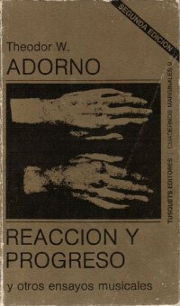 cover of the book Reaccion Y Progreso