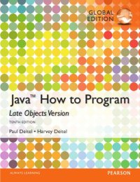 cover of the book Java: how to program: late objects version