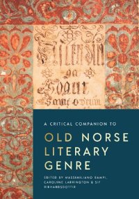 cover of the book A Critical Companion to Old Norse Literary Genre