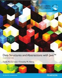 cover of the book Data structures and abstractions with Java