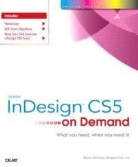 cover of the book Adobe InDesign CS5 on Demand