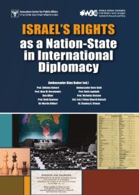 cover of the book Israel's Rights as a Nation-State in International Diplomacy