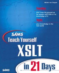 cover of the book Sams Teach Yourself XSLT in 21 Days