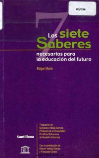 cover of the book Los siete saberes necesarios para la educación del futuro