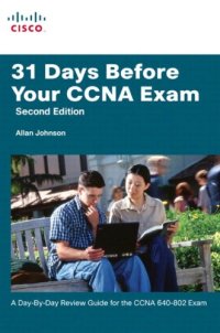 cover of the book 31 days before your CCNA exam: a day-by-day review guide for the CCNA 640-802 exam. - Includes index