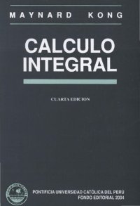 cover of the book Cálculo integral