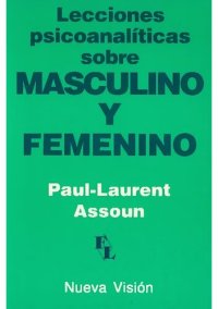 cover of the book Lecciones Psicoanaliticas Sobre Masculino Y Femenino