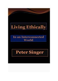 cover of the book Living Ethically In an Interconnected World