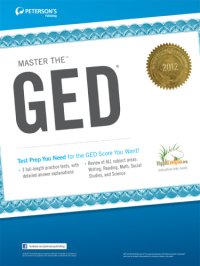 cover of the book Master the GED 2013