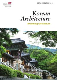 cover of the book Korean architecture: breathing with nature