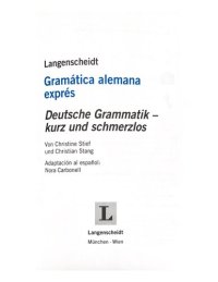 cover of the book Gramatica alemana expres