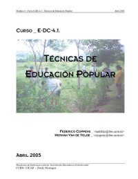 cover of the book Tecnicas De Educacion Popular