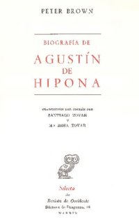 cover of the book Biografia De Agustin De Hipona