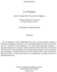 cover of the book Les disparus