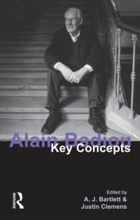 cover of the book Alain Badiou: key concepts