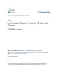 cover of the book Social Science Research: Principles, Methods, and Practices