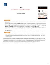 cover of the book C++: les fondamentaux du langage