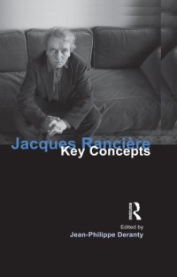 cover of the book Jacques Rancière: key concepts