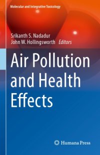 cover of the book Air pollution and health effects