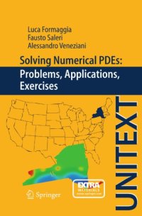 cover of the book Solving Numerical Pdes: Problems, Applications, Exercises