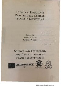 cover of the book Ciencia y tecnología para América Central: planes y estrategias