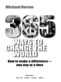 cover of the book 365 ways to change the world: how to make a difference-- one day at a time