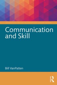 cover of the book Communication and skill